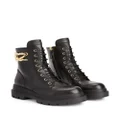 Giuseppe Zanotti Tankie leather ankle boots - Black