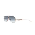 Valentino Eyewear pilot-frame sunglasses - Gold