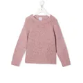Aspesi Kids long-sleeve knitted jumper - Pink