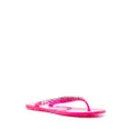 Sophia Webster Esme crystal-embellished flip flops - Pink