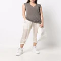 Rick Owens cropped drawstring trousers - Neutrals