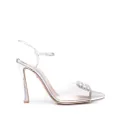 Giambattista Valli crystal embellished heels - Grey