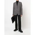 Valentino Garavani geometric-pattern print blazer - Grey