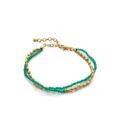 Monica Vinader Mini Nugget Gemstone Beaded Bracelet - Gold