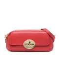 Love Moschino logo-plaque satchel bag - Red