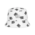 Dolce & Gabbana DG-logo bucket hat - White