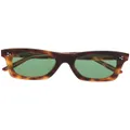Retrosuperfuture Martini Tabacco square-frame sunglasses - Brown