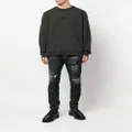 Dsquared2 Skater rhinestone-embellished skinny jeans - Black