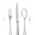 Christofle America five-piece individual silver-plated place settings