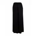 Carine Gilson wide-leg silk pyjama trousers - Black