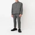 sacai drawstring tailored trousers - Grey