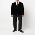 Giorgio Armani single-breasted suit jacket - Black