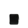 Comme Des Garçons Wallet zip around textured wallet - Black