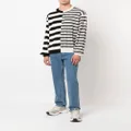 Kenzo mixed-stripe pattern jumper - Black