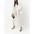 Dolce & Gabbana double-breasted silk blazer - White