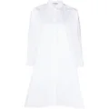 Jil Sander A-line shirt dress - White