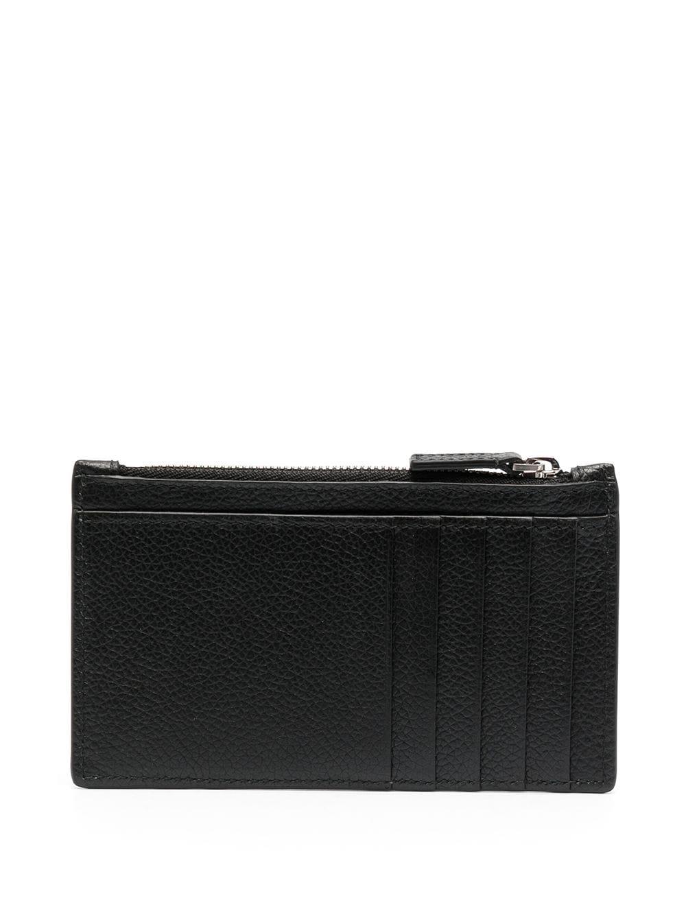 Balenciaga Cash logo-print wallet - Black