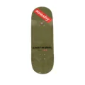 Supreme x WTAPS Sic'Em! skateboard deck - Green
