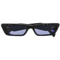 Prada Eyewear oversized rectangular-frame sunglasses - Black