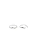 Swarovski Constella round-cut crystal rings - Silver