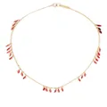 ISABEL MARANT embellished chain-link necklace - Gold