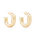 Rabanne chunky hoop earrings - Gold