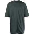 Rick Owens gathered cotton T-shirt - Green