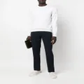 Zegna crew neck cashmere sweater - White