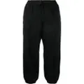 Jil Sander elasticated cotton track-pants - Black