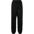 Jil Sander elasticated cotton track-pants - Black