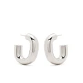 Rabanne XL Link hoop earrings - Silver