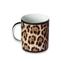 Dolce & Gabbana leopard-print porcelain mug - Brown