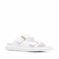 Alexander McQueen Hybrid flatform sandals - White
