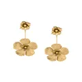 Jennifer Behr Kalinar flower-drop earrings - Gold
