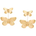Jennifer Behr Pamela butterfly earrings - Gold