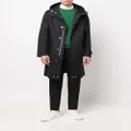 Mackintosh GRANISH hooded raincoat - Black