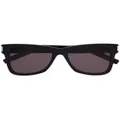 Saint Laurent SL 556 rectangular-frame sunglasses - Black
