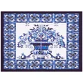 Dolce & Gabbana set of two linen napkins - Blue