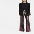 ETRO printed micro plates palazzo trousers - Pink
