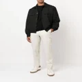 Zegna crew neck cashmere sweater - Black