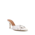 Malone Souliers Missy 70mm lace mules - White