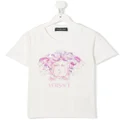 Versace Kids Medusa graphic-print T-shirt - White