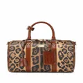 Dolce & Gabbana Crespo leopard-print handbag - Brown