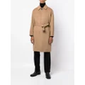 Mackintosh belted cashmere-wool blend trench coat - Neutrals