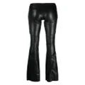 John Richmond zipped flared trousers - Black