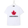 Dsquared2 Kids logo-print T-shirt - White