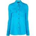 Proenza Schouler oversized-collar shirt - Blue