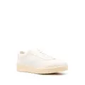 Jil Sander lace-up leather sneakers - White