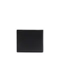 Valextra pebbled folding wallet - Black
