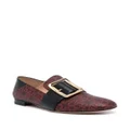 Bally buckle-detail loafers - Red